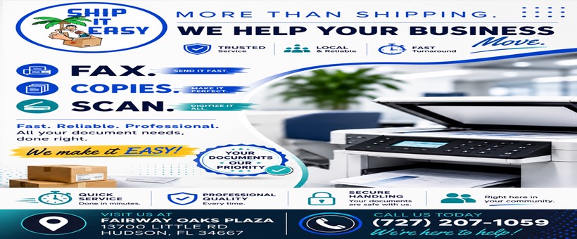 Print-Fax-Scan Services
